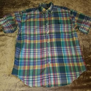 Button down collar shirt